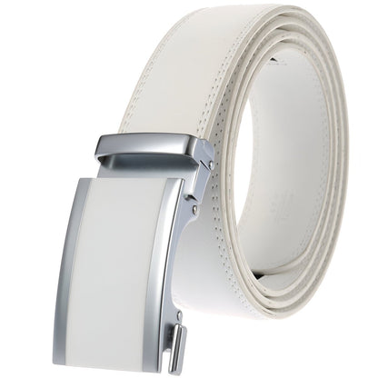 Belt of costume in leather pleine fleur, buckle auBerkeRayyanyatique, for Men, model Adi - Zictor