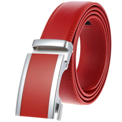 Belt of costume in leather pleine fleur, buckle auBerkeRayyanyatique, for Men, model Adi - Zictor