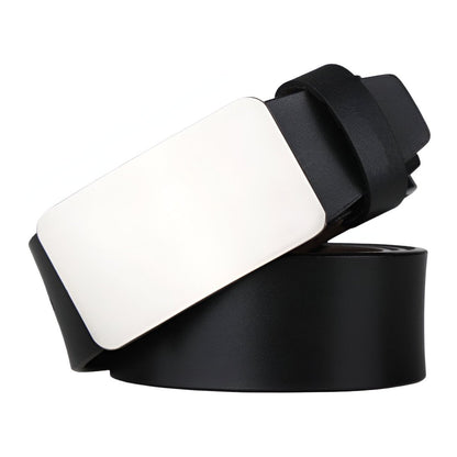 Belt of costume in leather pleine fleur, buckle auBerkeRayyanyatique, for Men, model EdeAubrie - Zictor