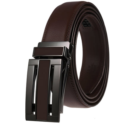 Belt of costume in leather pleine fleur, buckle auBerkeRayyanyatique, for Men, model Hanain - Zictor