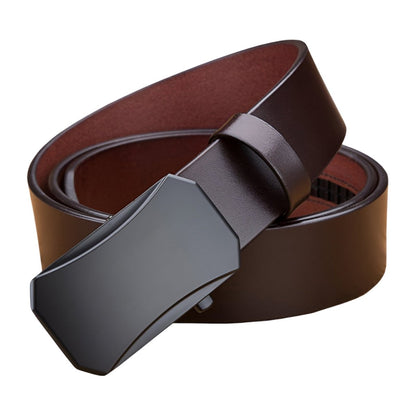 Belt of costume in leather pleine fleur, buckle auBerkeRayyanyatique, for Men, model Nasim - Zictor