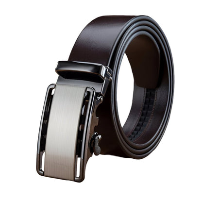 Belt of costume in leather pleine fleur, buckle auBerkeRayyanyatique, for Men, model Saido - Zictor
