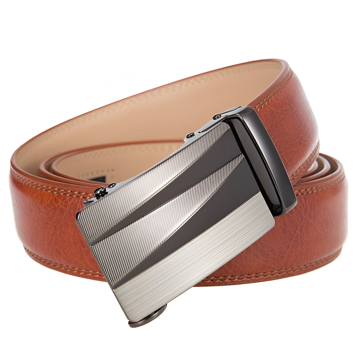 Belt Costume With Buckle Automatic Silver Model Galaxy by Zictor