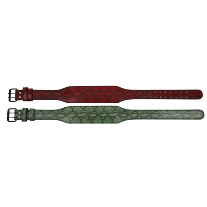 Belt Force In Leather Aspect Serpent Model Tal by Zictor