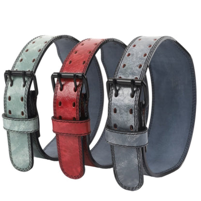 Belt Force In Leather TO Laspect Vieillit Model Quince by Zictor