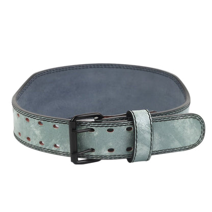 Belt of force in leather, to l'aspect vieillit, model Quince - Zictor