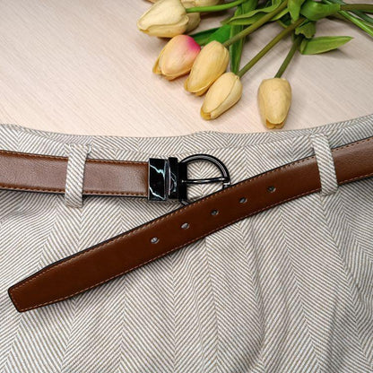 Belt 2 In 1 In Leather For Women Model Caseyy by Zictor