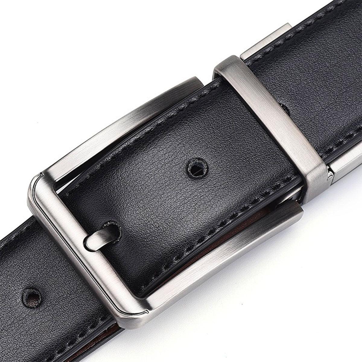 Belt Costume Reversible In Leather 2 In 1 Model Lauri by Zictor