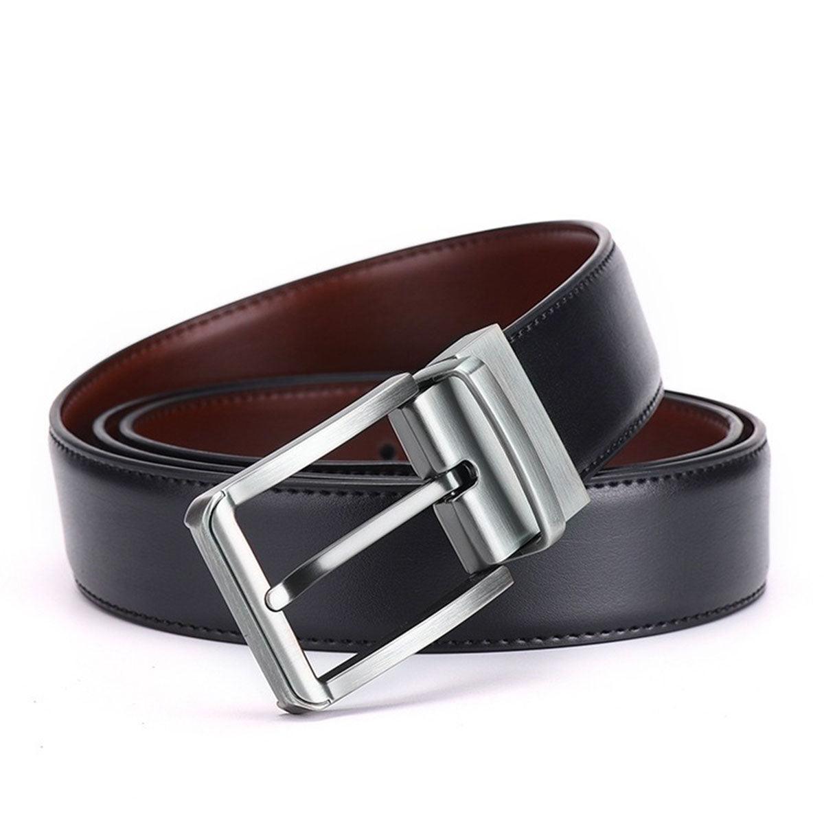 Belt Costume Reversible In Leather 2 In 1 Model Lauri by Zictor