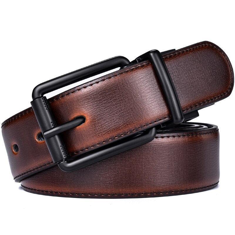 Belt In Leather For Men Model Chinh by Zictor