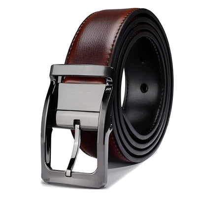 Belt for Men 2 - in - 1 Reversible Buckle - Model Sky