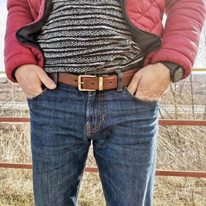Belt In Leather For Men Model Sutton by Zictor