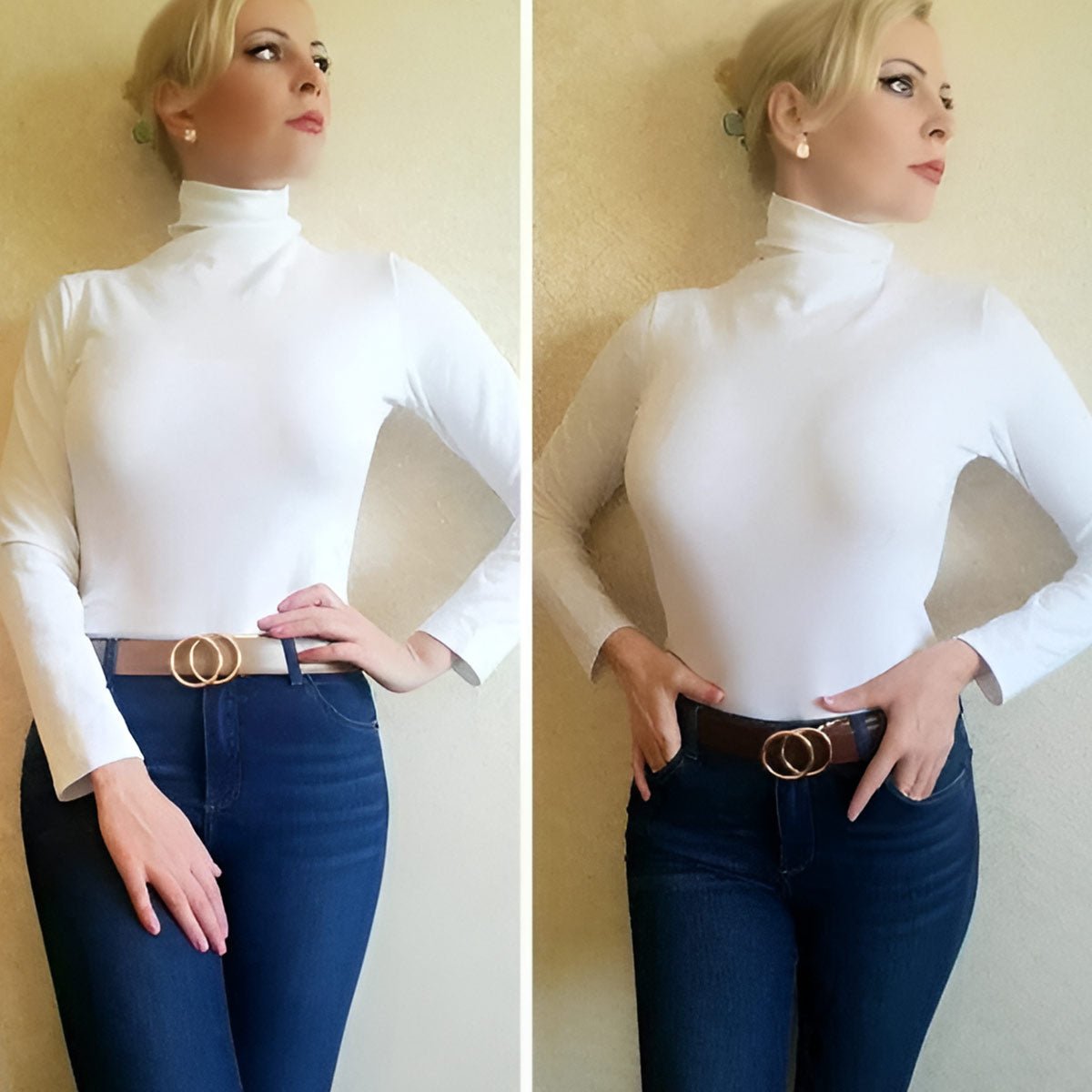 Belt In Leather For Women Model Rhea by Zictor
