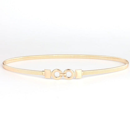 Belt Golden Ou Silver For Women Model Morgan by Zictor
