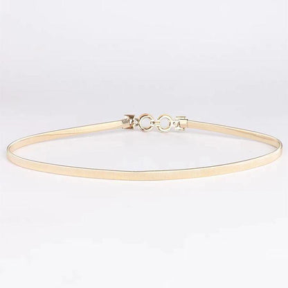 Belt Golden Ou Silver For Women Model Morgan by Zictor