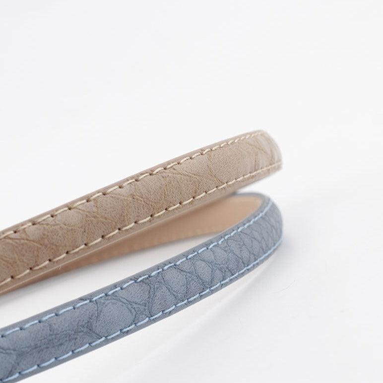 Belt In Leather For Women Model 1 Aubrey by Zictor