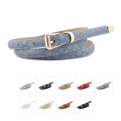 Belt In Leather For Women Model 1 Aubrey by Zictor