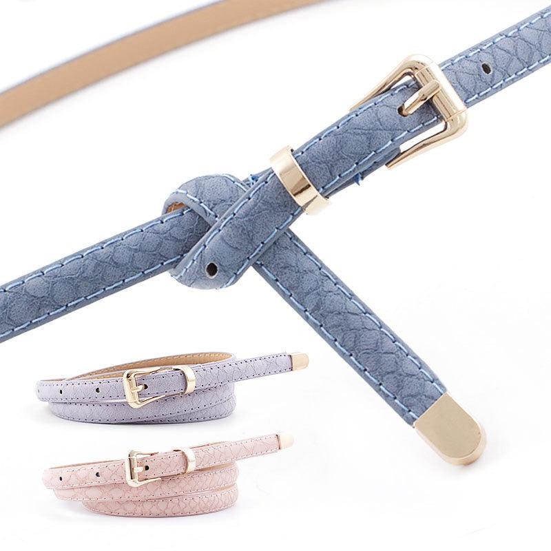 Belt In Leather For Women Model 1 Aubrey by Zictor