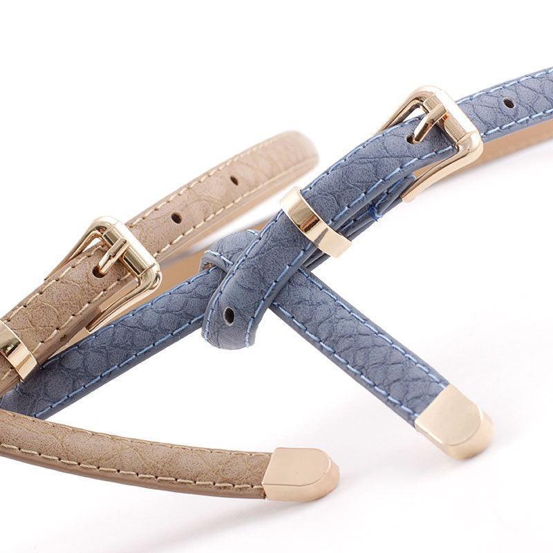 Belt In Leather For Women Model 1 Aubrey by Zictor
