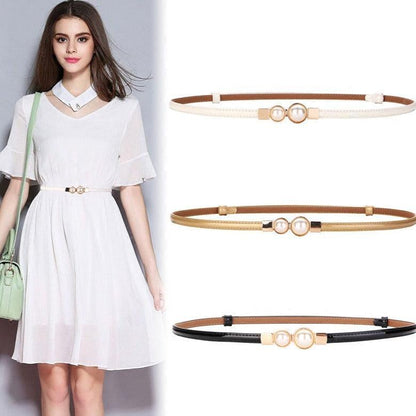 Belt In Leather For Women Model Huxleie by Zictor