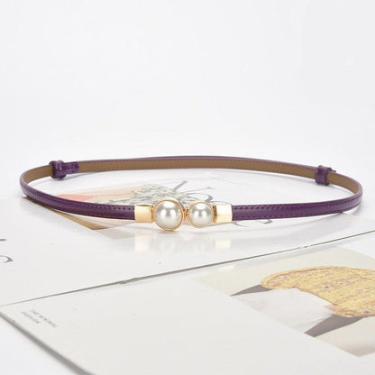 Belt In Leather For Women Model Huxleie by Zictor