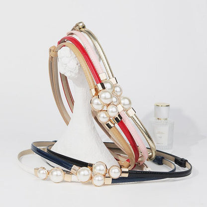Belt In Leather For Women Model Huxleie by Zictor