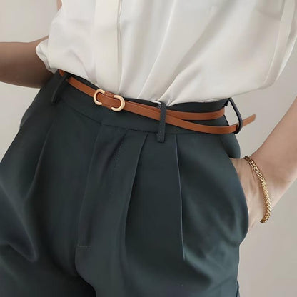 Belt In Simili Vegan Buckle Chic For Women Model Jensen by Zictor