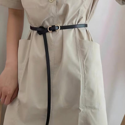 Belt In Simili Vegan Buckle Chic For Women Model Jensen by Zictor