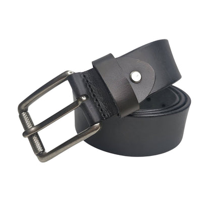 Belt In Leather Pleine Fleure Buckle TO Rouleau For Men Model Rowan by Zictor