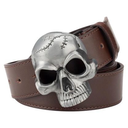 Belt Tête of Mort for Women ou Men, model Coreie - Zictor