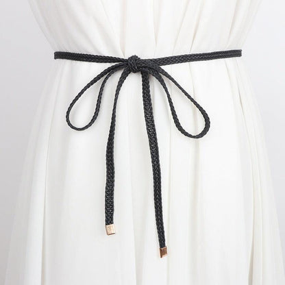 Belt to nouer in corde of coton ciré, model Jamieo - Zictor