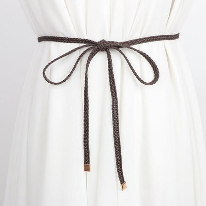 Belt to nouer in corde of coton ciré, model Jamieo - Zictor