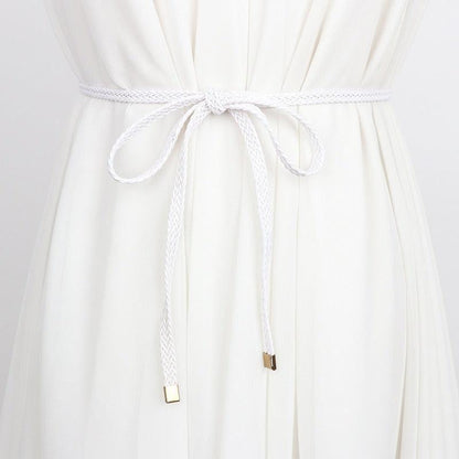 Belt to nouer in corde of coton ciré, model Jamieo - Zictor