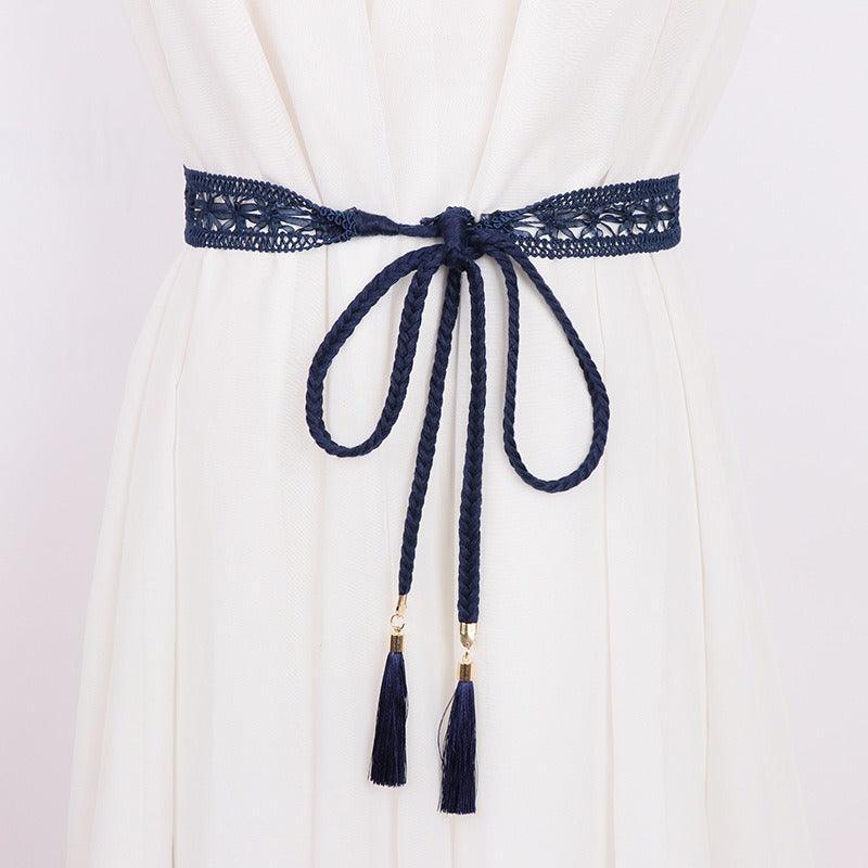 Belt to nouer in dentelle, model Braveo - Zictor