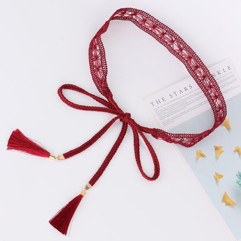 Belt TO Nouer In Dentelle Model Jordano by Zictor