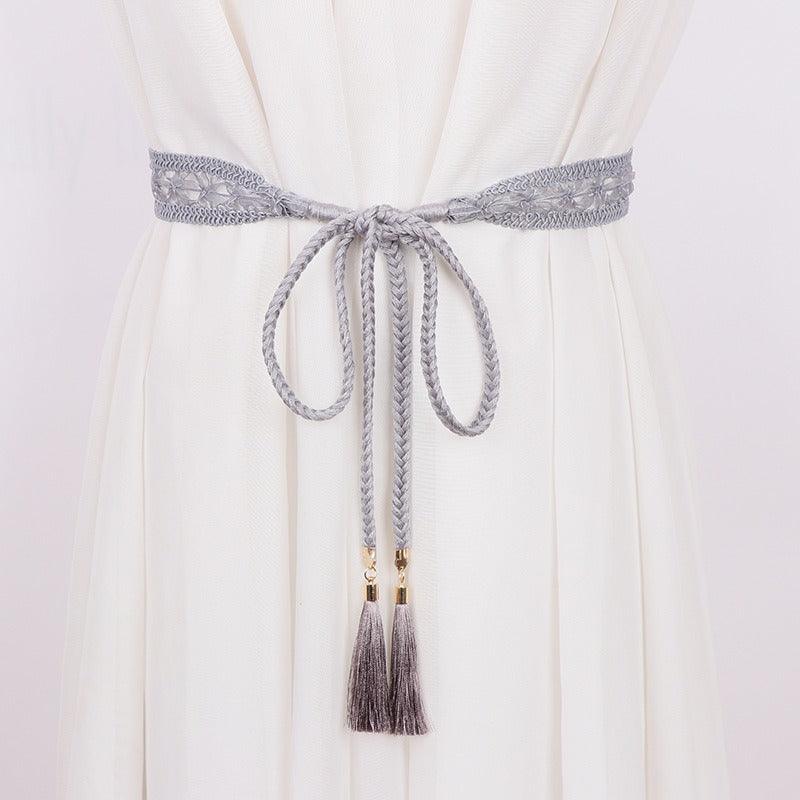 Belt to nouer in dentelle, model Braveo - Zictor