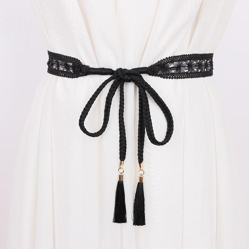 Belt to nouer in dentelle, model Braveo - Zictor