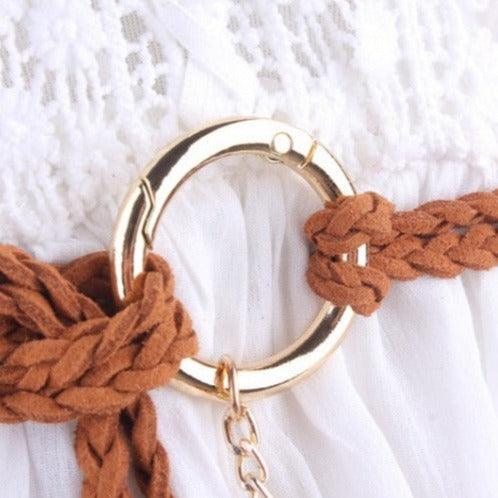 Belt In Leather For Women Model Morgani by Zictor