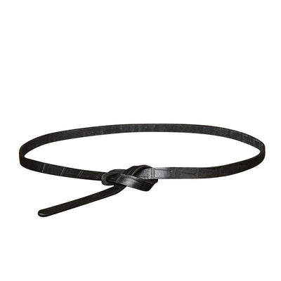Belt For Women Knot Buckle Textured - Model Teagan
