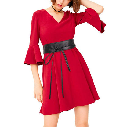 Belt TO Nouer Wide And Soft Model Jamieu by Zictor