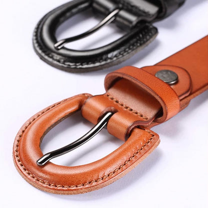 Belt Leather Ajouree For Women Model Noble by Zictor