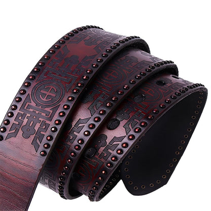 Belt In Leather Men Ou Women Model Huxleey by Zictor