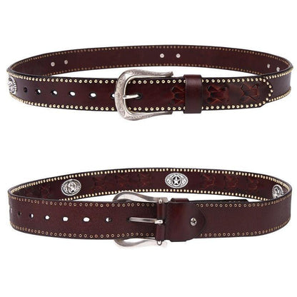 Belt In Leather Model Chidi by Zictor