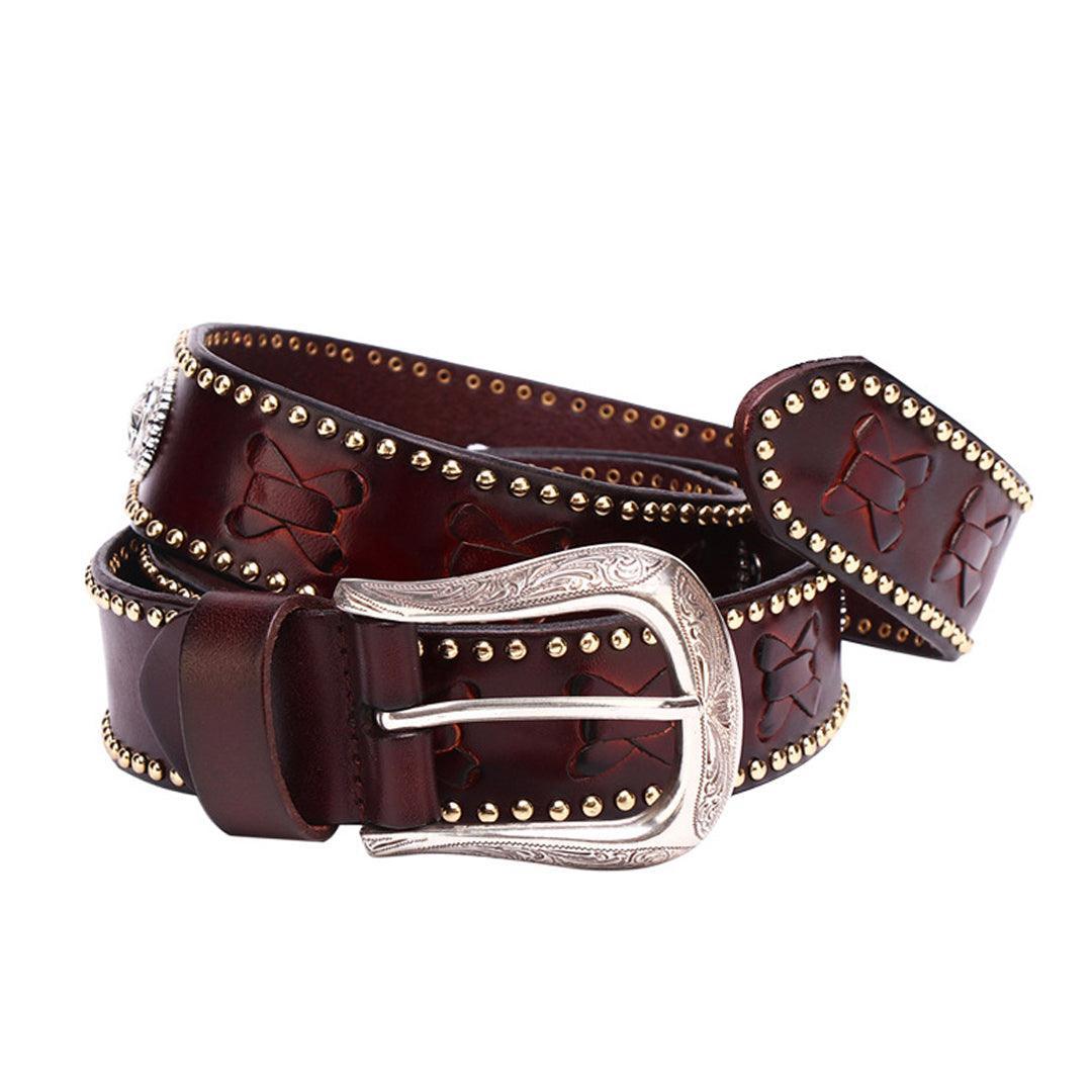 Belt In Leather Model Chidi by Zictor