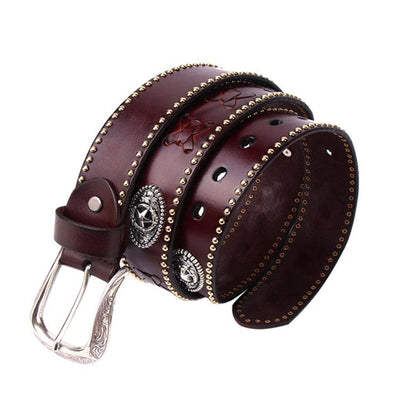 Belt In Leather Model Chidi by Zictor