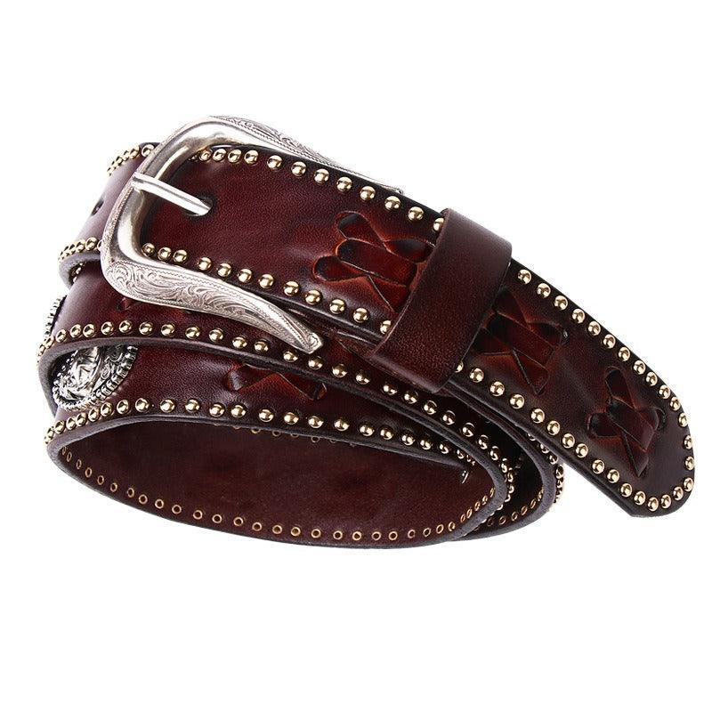 Belt In Leather Model Chidi by Zictor