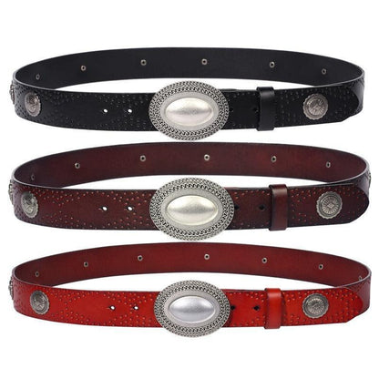 Belt In Leather For Women Model Cosmo by Zictor