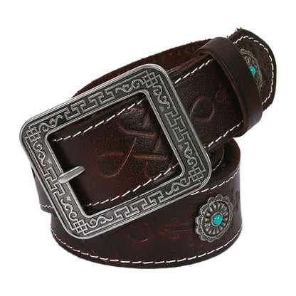 Belt In Leather Model Henley by Zictor