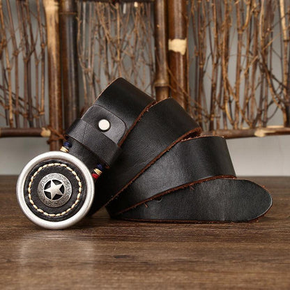 Belt In Leather Model Leslie by Zictor
