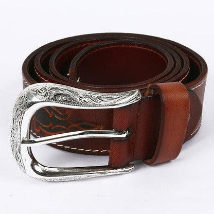 Belt In Leather Model Rileyu by Zictor